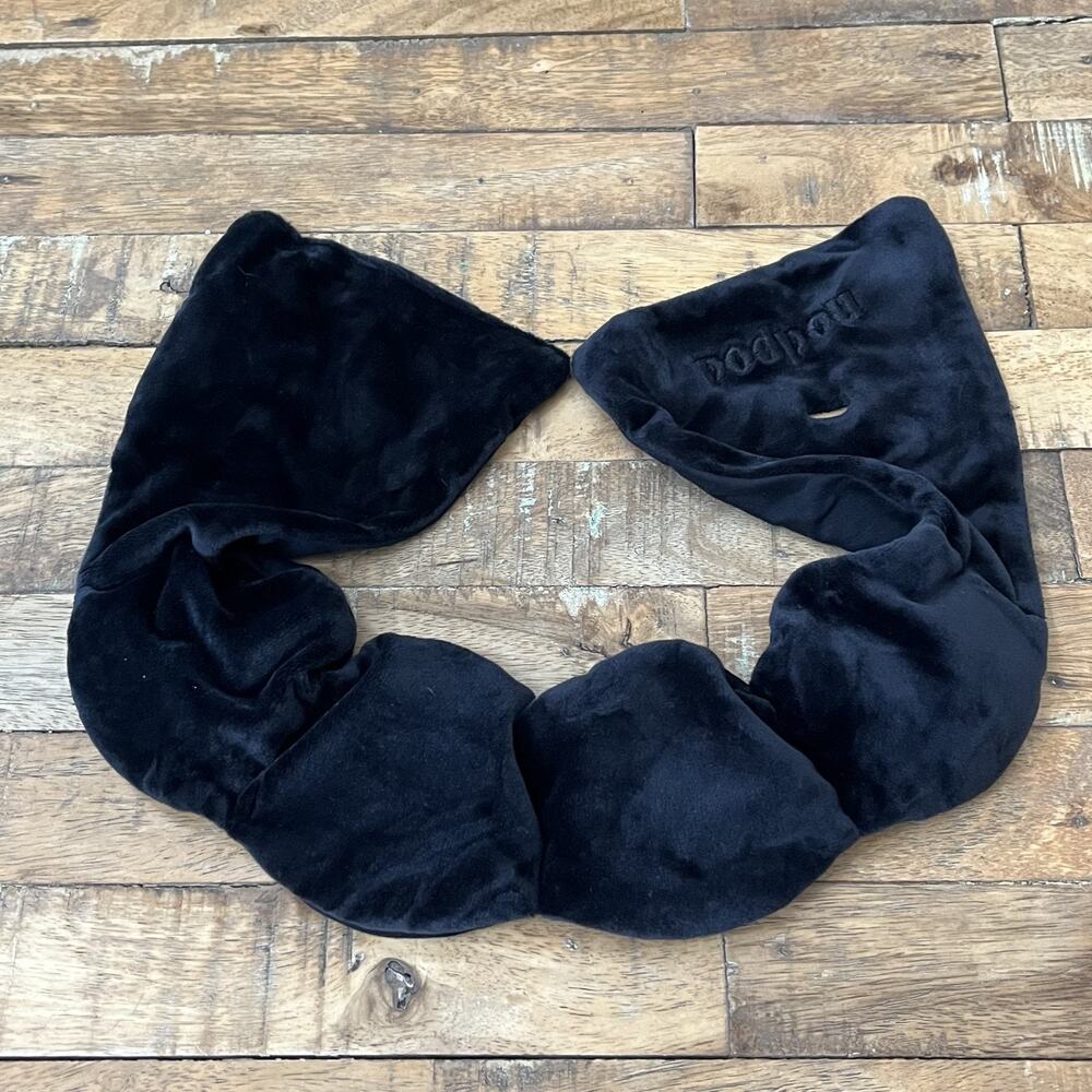 Nodpod Weighted Blanket For Your Eyes Sleep Mask Onyx Black